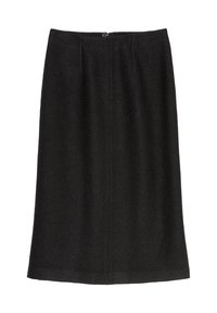 MIDI-LENGTH - Trapecinis sijonas - black