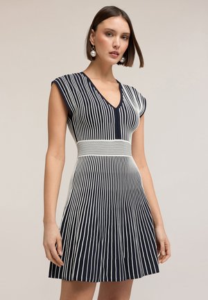 RIGHE - Strickkleid - blu