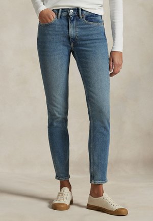 Polo Ralph Lauren MID RISE SUPER SLIM JEAN - Jeans Skinny Fit - antares wash