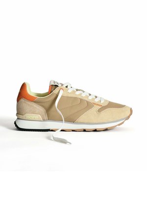 Sneakers laag - beige orange