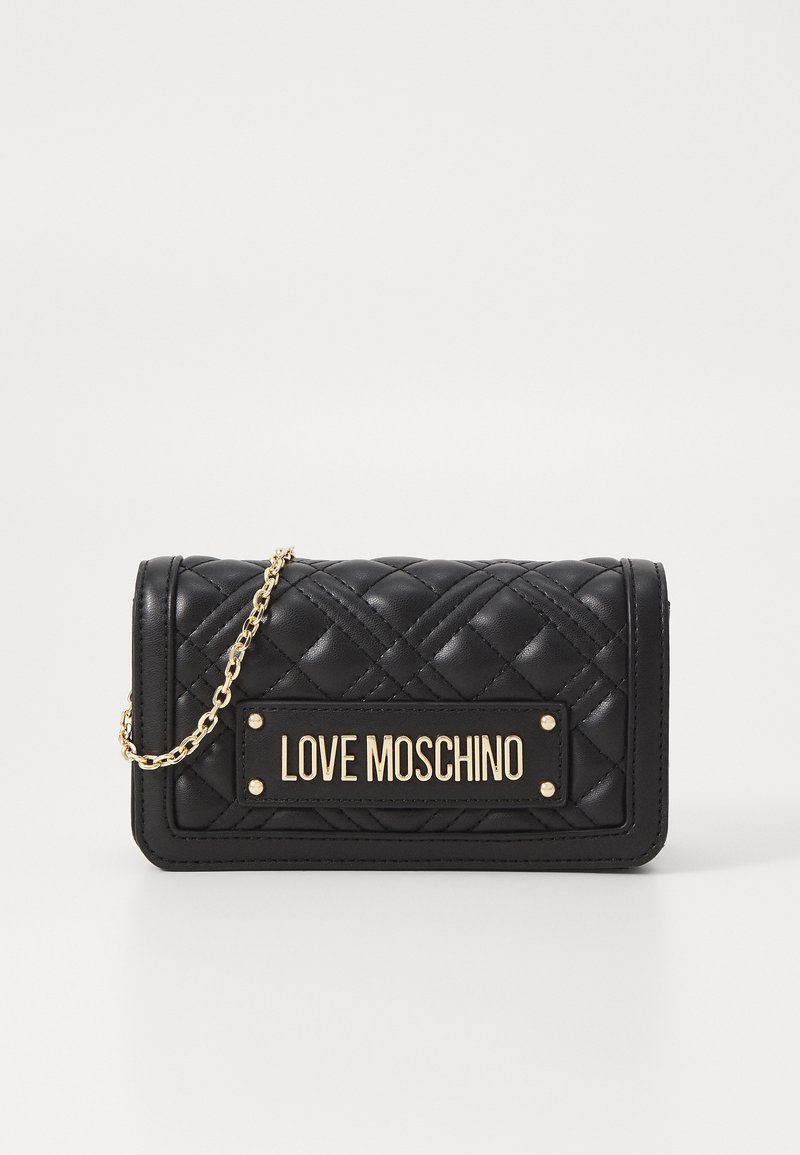 Love Moschino QUILTED BAG - Wallet - nero