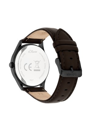s.Oliver, CLASSIC ROUND - Montre - schwarz