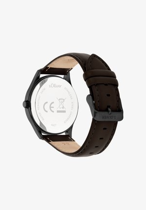 s.Oliver, CLASSIC ROUND - Montre - schwarz