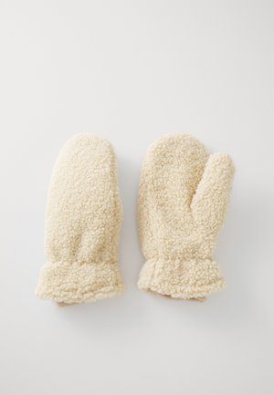 PCNETTY MITTENS - Manoplas - white pepper