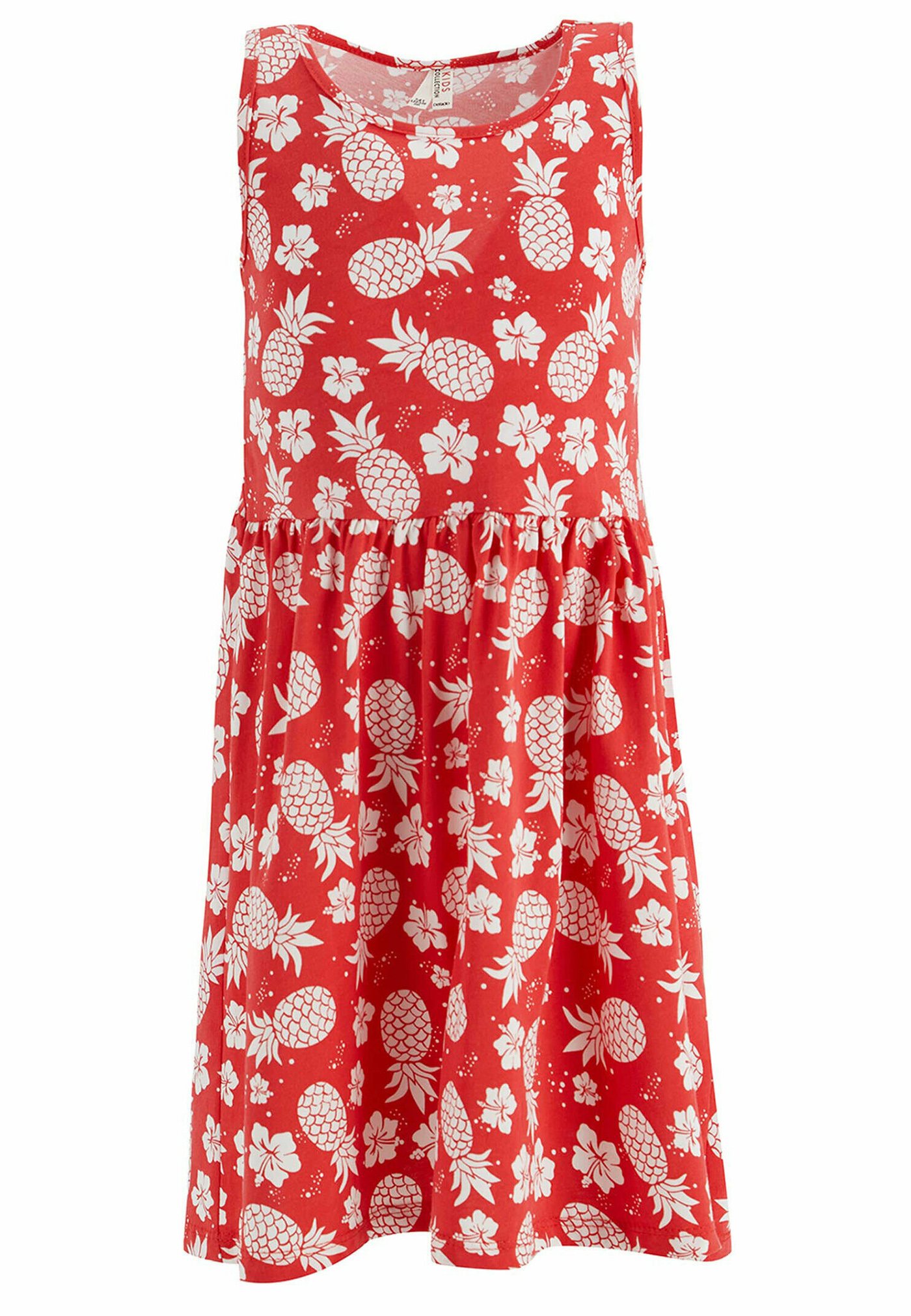 Red t-shirt dress