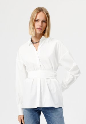 EILISHA - Hemdbluse - white