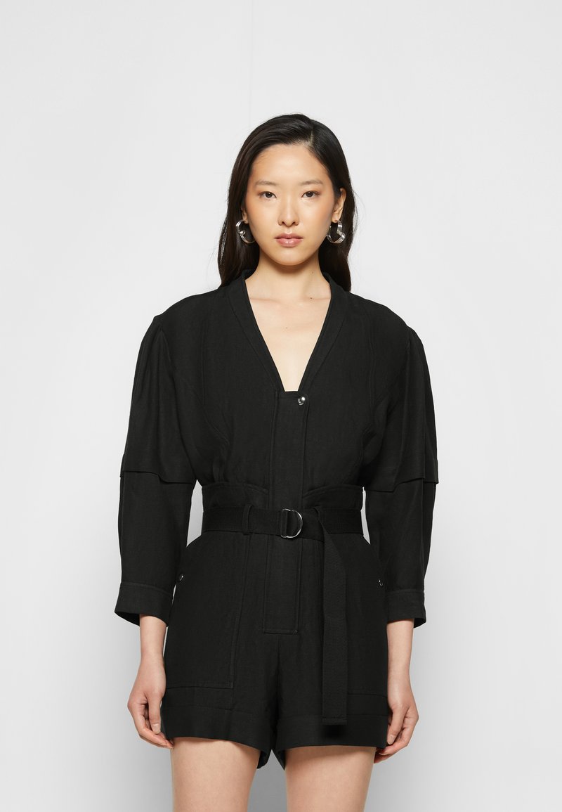 Damen Kleider | Iro MATEA Jumpsuit black/schwarz - QF52803 Damen Kleider | Iro MATEA Jumpsuit black/schwarz - QF52803