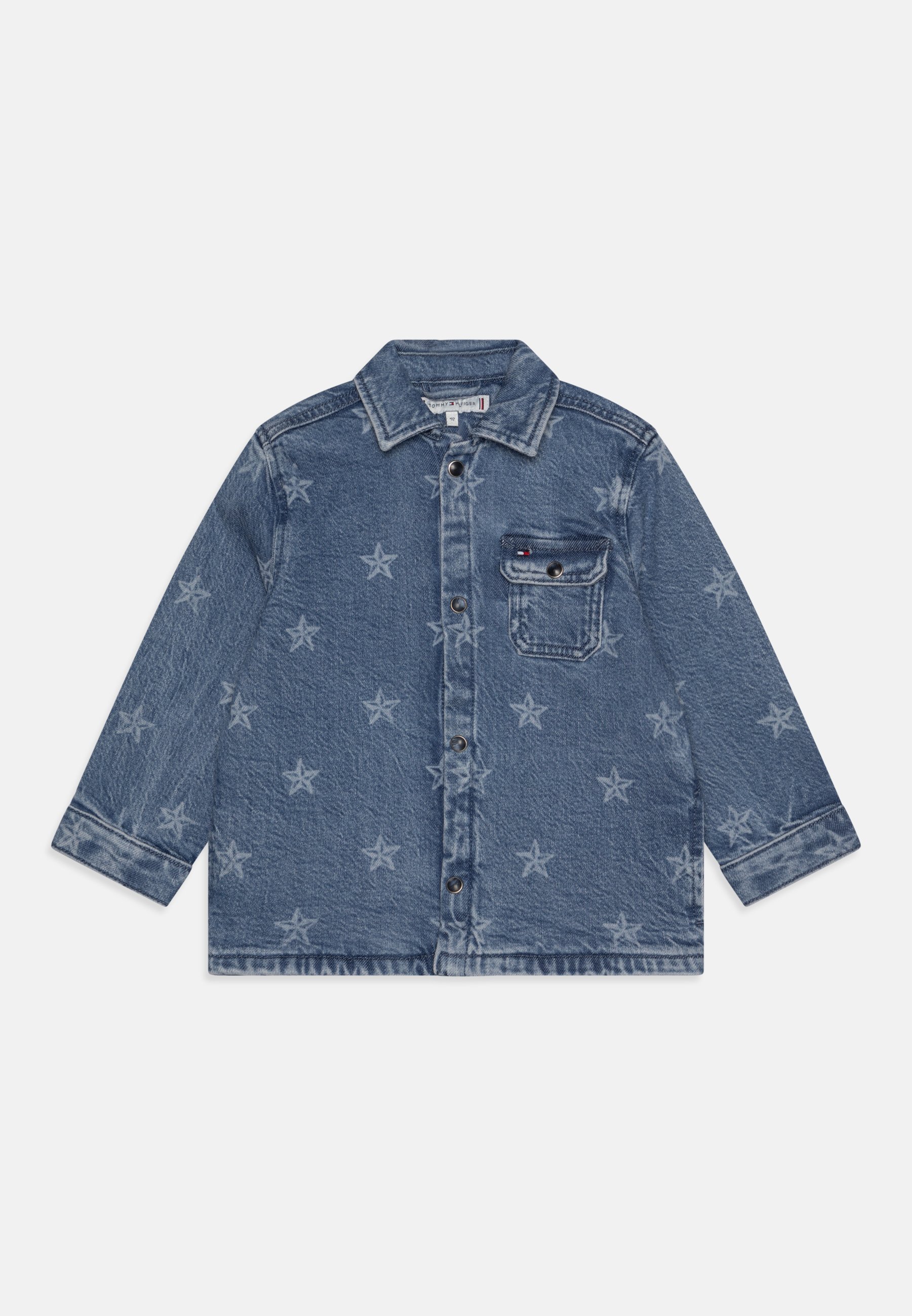 Tommy Hilfiger ALL OVER STARS Denim jacket blue Zalando
