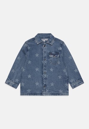 ALL OVER STARS - Jeansjakke - blue
