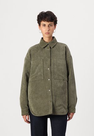 NMELLY OVERSHIRT - Light jacket - kalamata