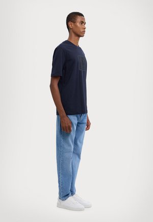 T-shirts med print - navy
