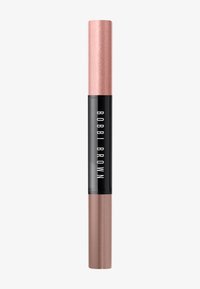 LONG-WEAR CREAM SHADOW STICK DUO - Luomiväri - pink mercury / nude beach