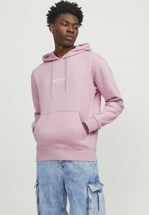 Jack & Jones, Printed - Kapuutsiga pusa - pink nectar