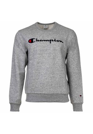 Champion ICONS CREWNECK  LARGE LOGO - Sweatshirt - grau