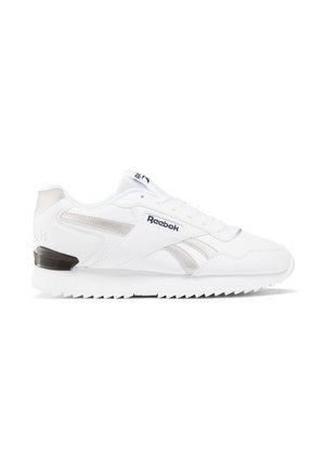 Reebok Classic LOW NON FOOTBALL GLIDE RIPPLE CLIP - Zapatillas - white white silver metallic