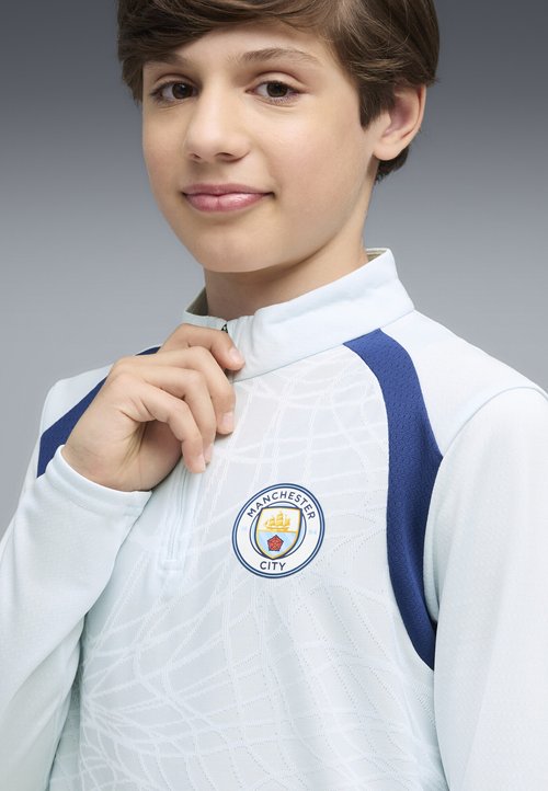 PUMA MANCHESTER CITY F.C. TRAININGSTOP UNISEX - Long sleeved top - dewdrop-blue jewel — photo 3