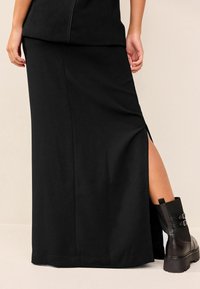 Next TAILORED COLUMN TALL REGULAR FIT - Maxinederdele - black