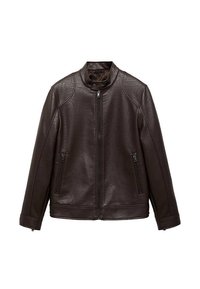 Mango Giacca in similpelle - brown