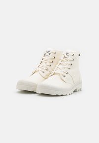 Palladium PALLABROUSSE - Botines con cordones - star white