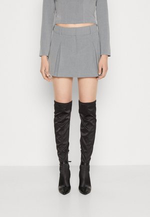 A-Linien-Rock - mottled grey