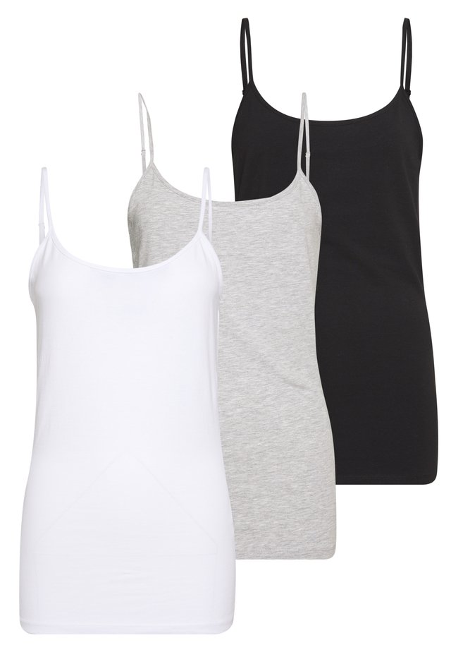 3 PACK - Topper - black/white