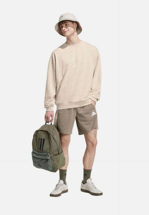 adidas SUDADERA SEASIONAL ESSENTIALS COLLEGIATE - Sudadera - crystal linen ivory — foto 2