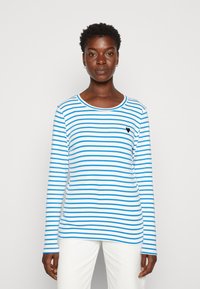Kaffe LIDDY - Camisola de manga comprida - chalk/blue