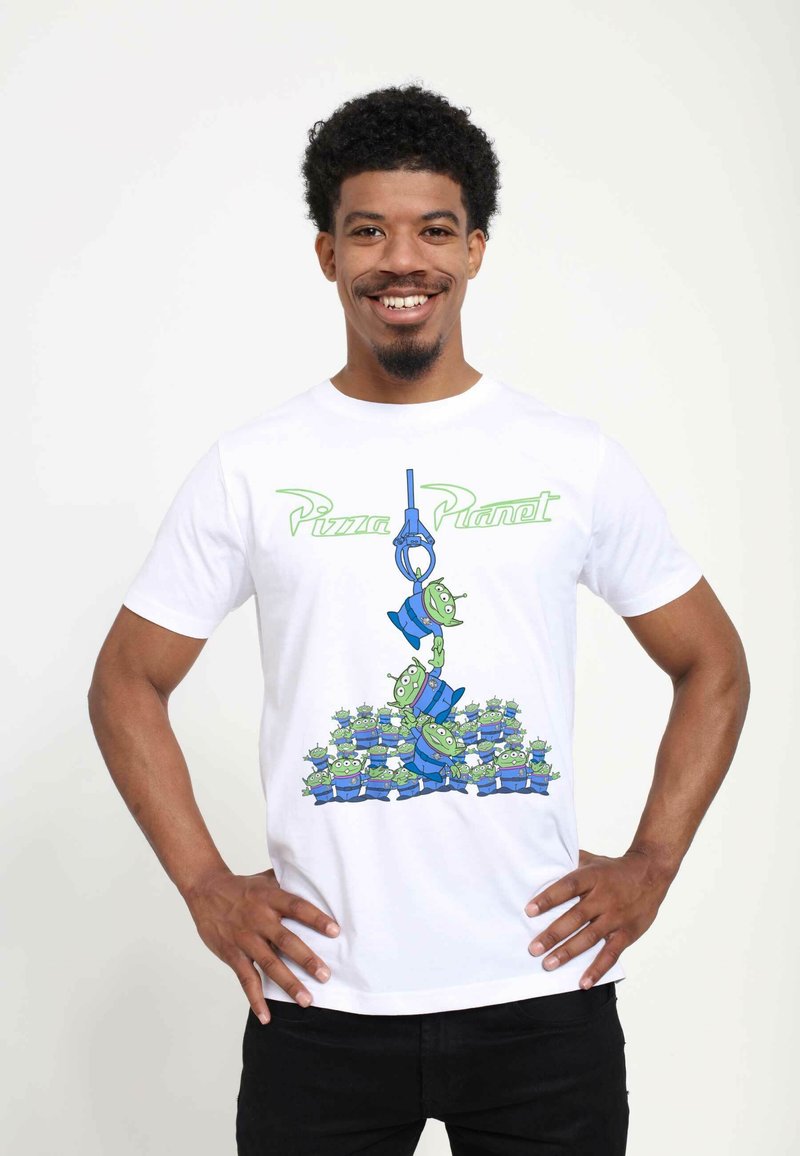 Henry Tiger TOY STORY ALIEN PLANET UNISEX - Camiseta estampada - white