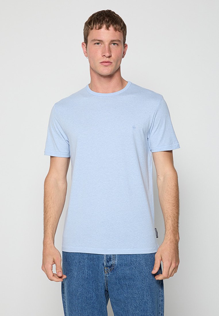 French Connection T-shirt basic lichtblauw French Connection T-shirt basic lichtblauw