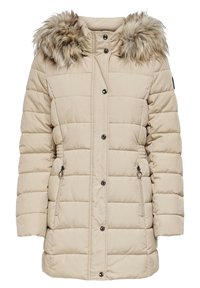 ONLY Vinterfrakke - beige