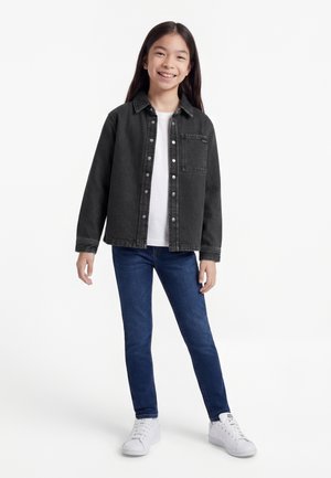 Calvin Klein Jeans SHIRT UNISEX - Skjorte - optic washed black