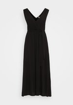 Rayna Appliqué Bustier Maxi Dress - Baby Blue – LEO LIN