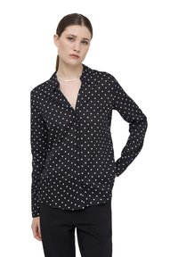 Terranova A POIS - Camicia - nero