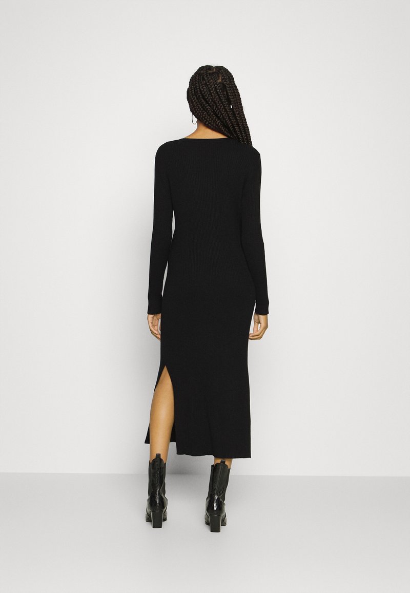 Damen Freizeitkleider | Pepe Jeans PAOLA Strickkleid black/schwarz - XV38912 Damen Freizeitkleider | Pepe Jeans PAOLA Strickkleid black/schwarz - XV38912