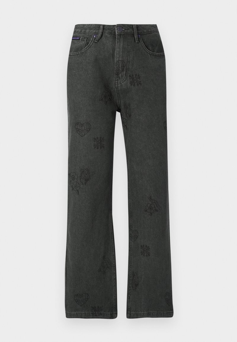Santa Cruz Baggy jeans zwart denim/blackdenim
