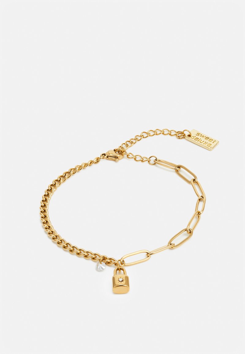 sweet deluxe LINK CHAIN BRACELETS Armband goldcoloured/goldfarben