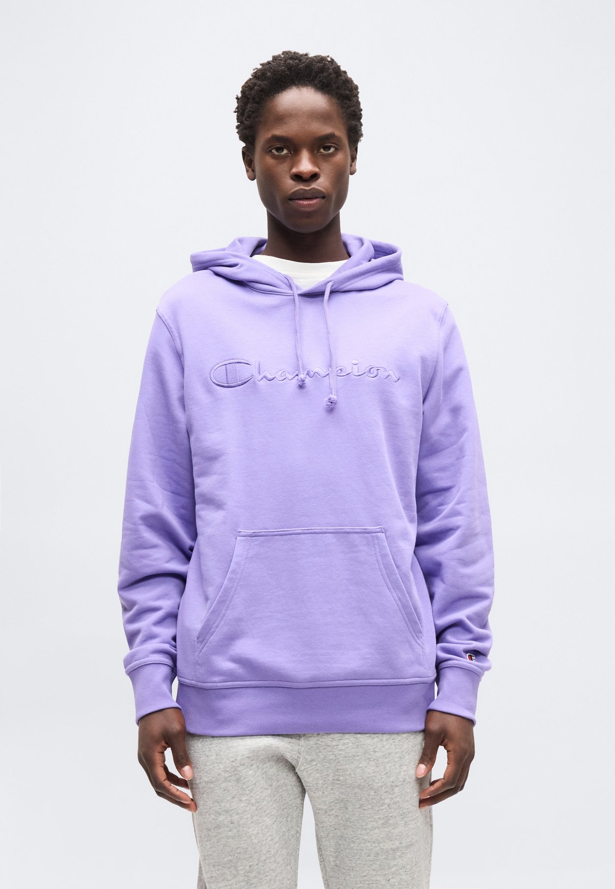 ICONS TONAL HOODIE WITH BIG LOGO