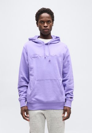 ICONS TONAL HOODIE WITH BIG LOGO - Hoodie - purple
