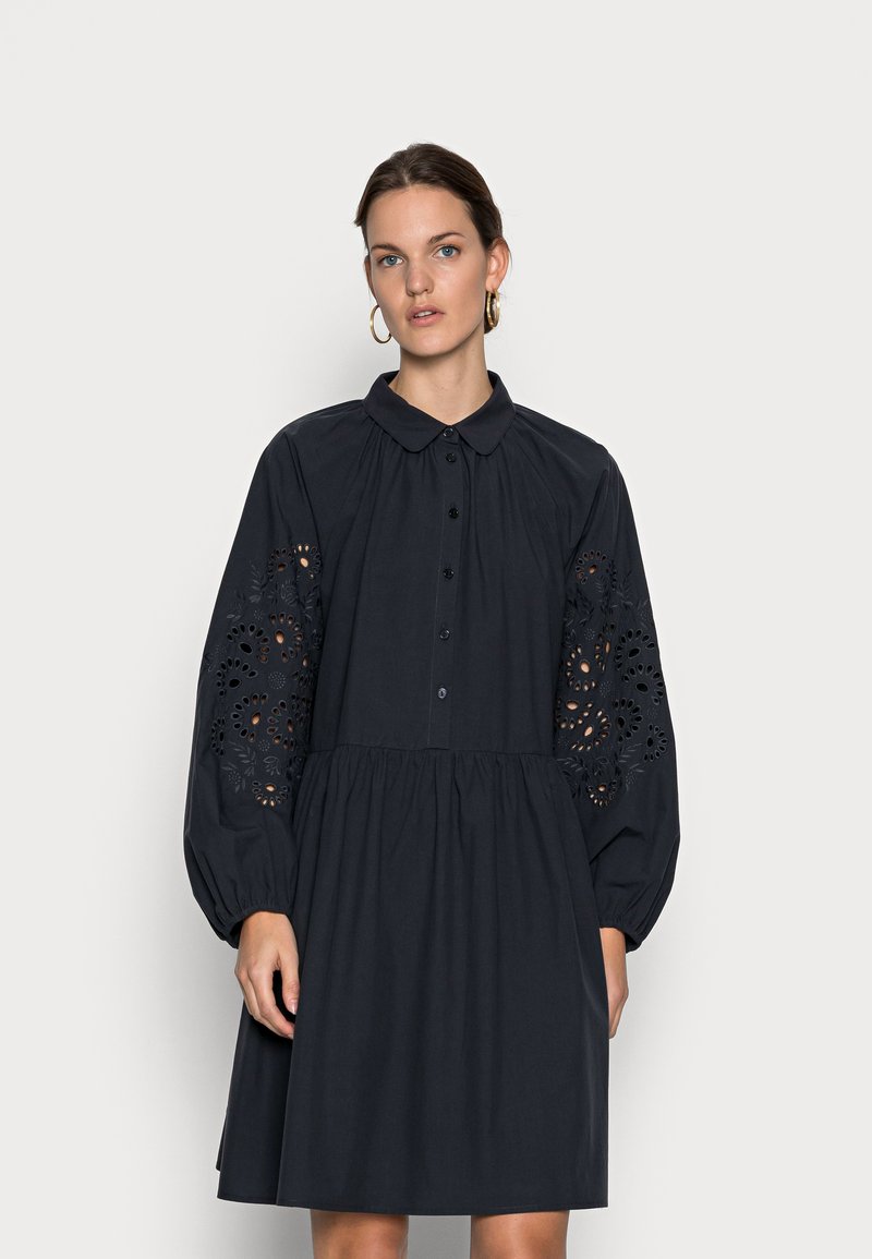 Part Two MILENE - Vestido camiseiro - dark navy