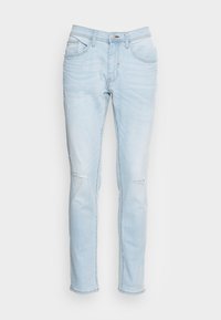 Não selecionado, denim light blue