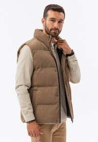 Ombre QUILTED - Weste - brown