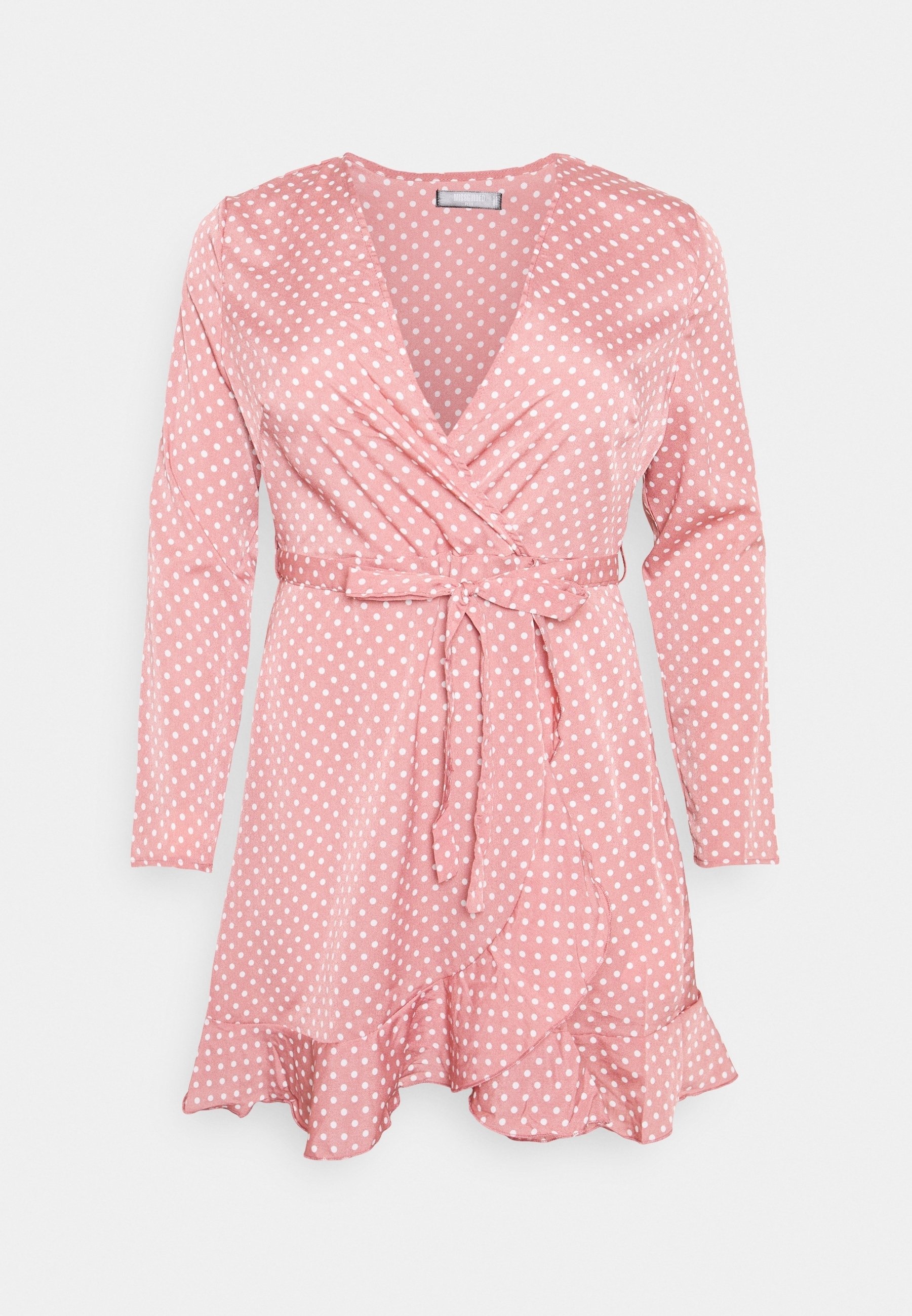 Missguided Plus Cocktail dress / Party dress - rose gold-coloured -  (Pre-owned) - Zalando.ie