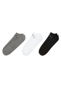 3 PACK - Sports socks - grauschwarzweiss