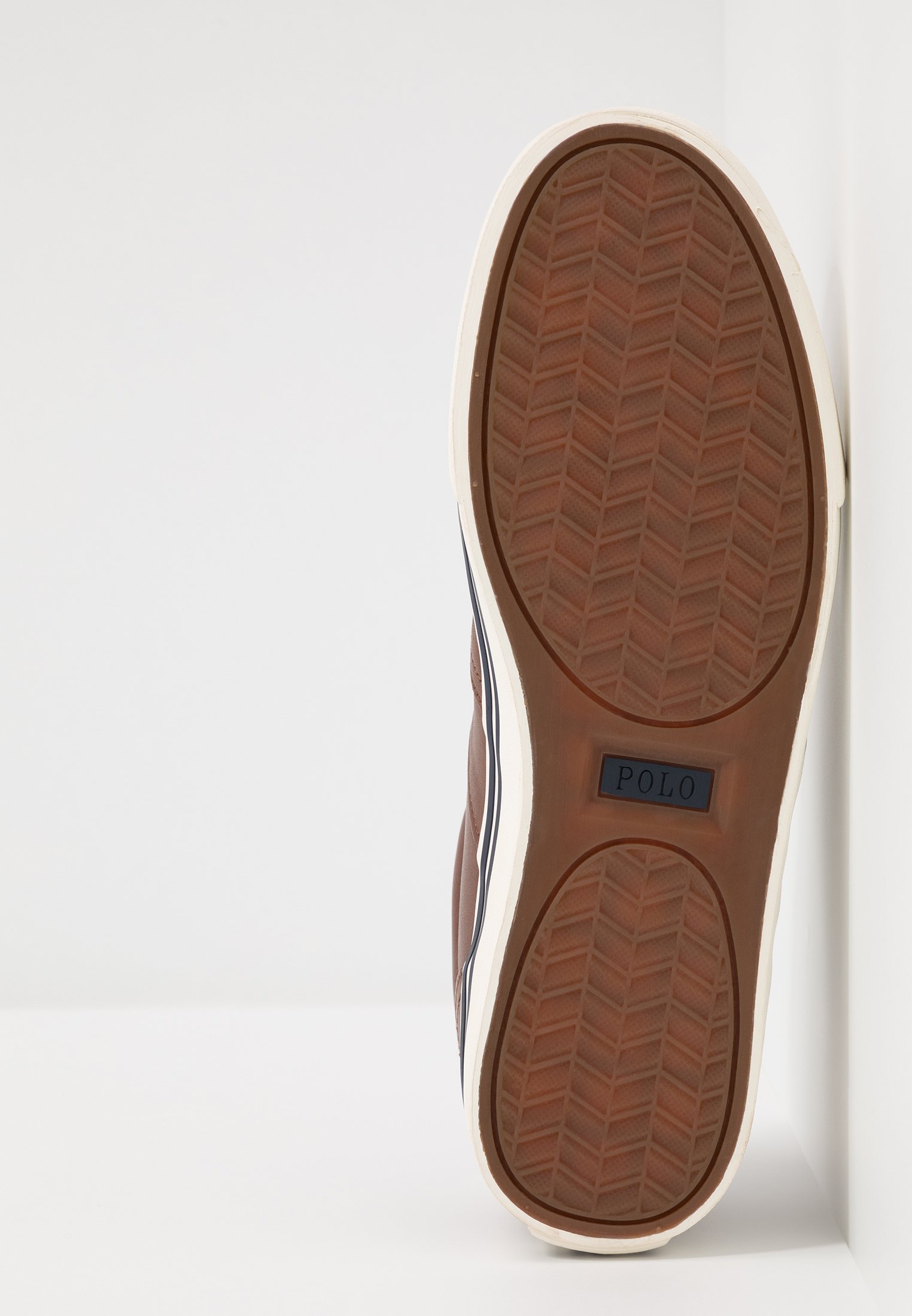 ralph lauren tan trainers