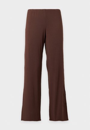 Eberjey, SHORT SLEEVE SET - Bas de pyjama - chocolate/ivory