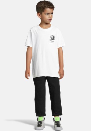 2 PACK-KURZARM-MELTING BALL SKATER - Print T-shirt - white white