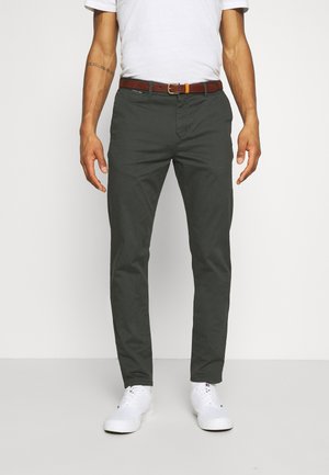 MOTT CLASSIC SLIM FIT - Chino-püksid - charcoal