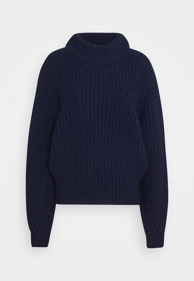 BULKY CREW - Jumper - navy
