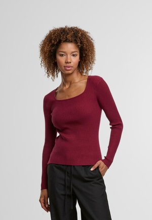 LONGSLEEVE - Långärmad tröja - burgundy