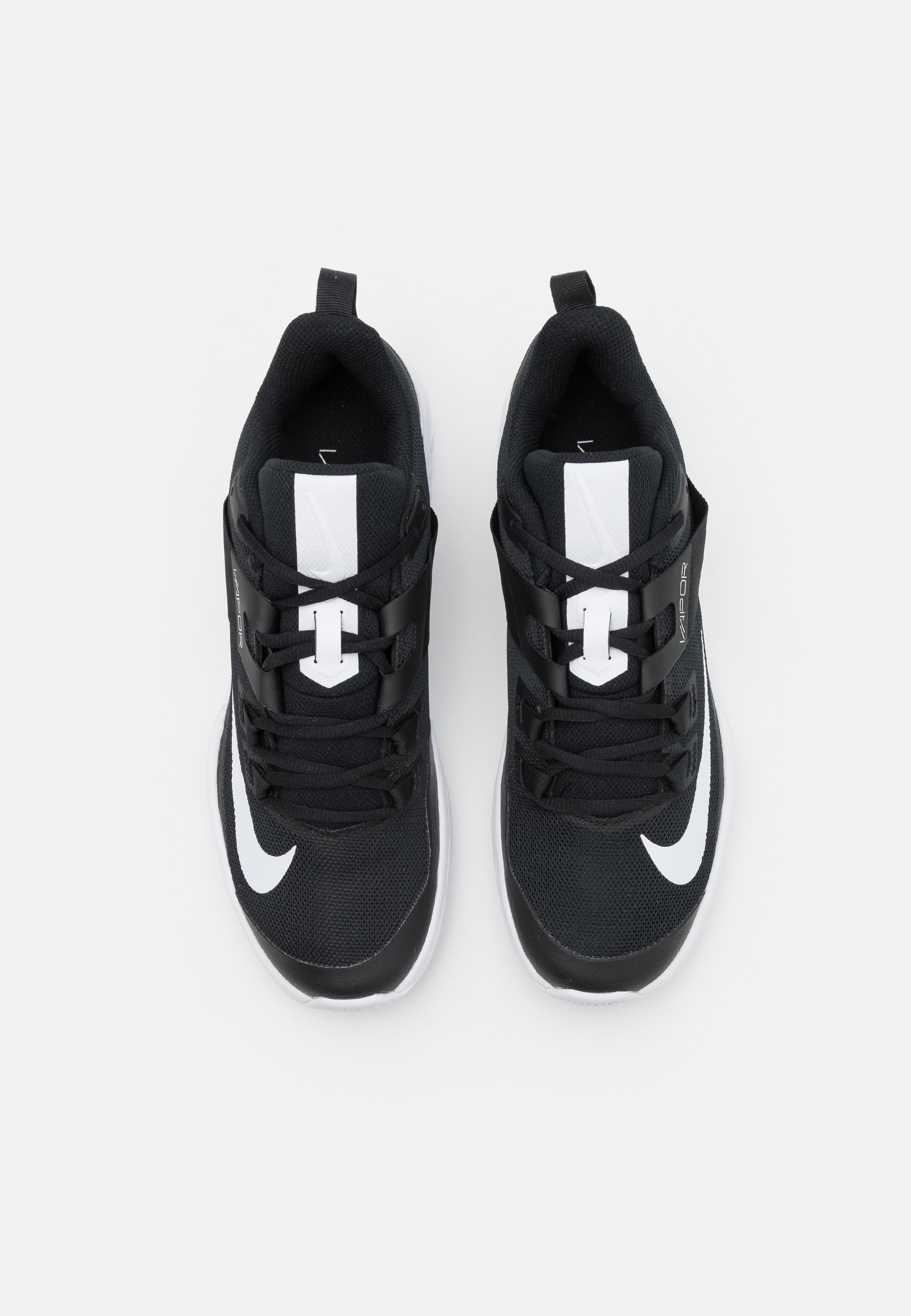 Nike Performance COURT VAPOR LITE - Tennisschoenen voor alle ondergronden -  black/white/Zwart - Zalando.nl